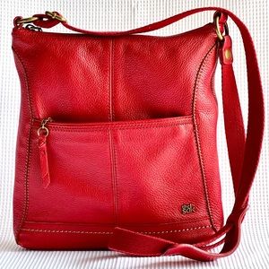 The Sak / Lucia Leather Crossbody Bag / Red